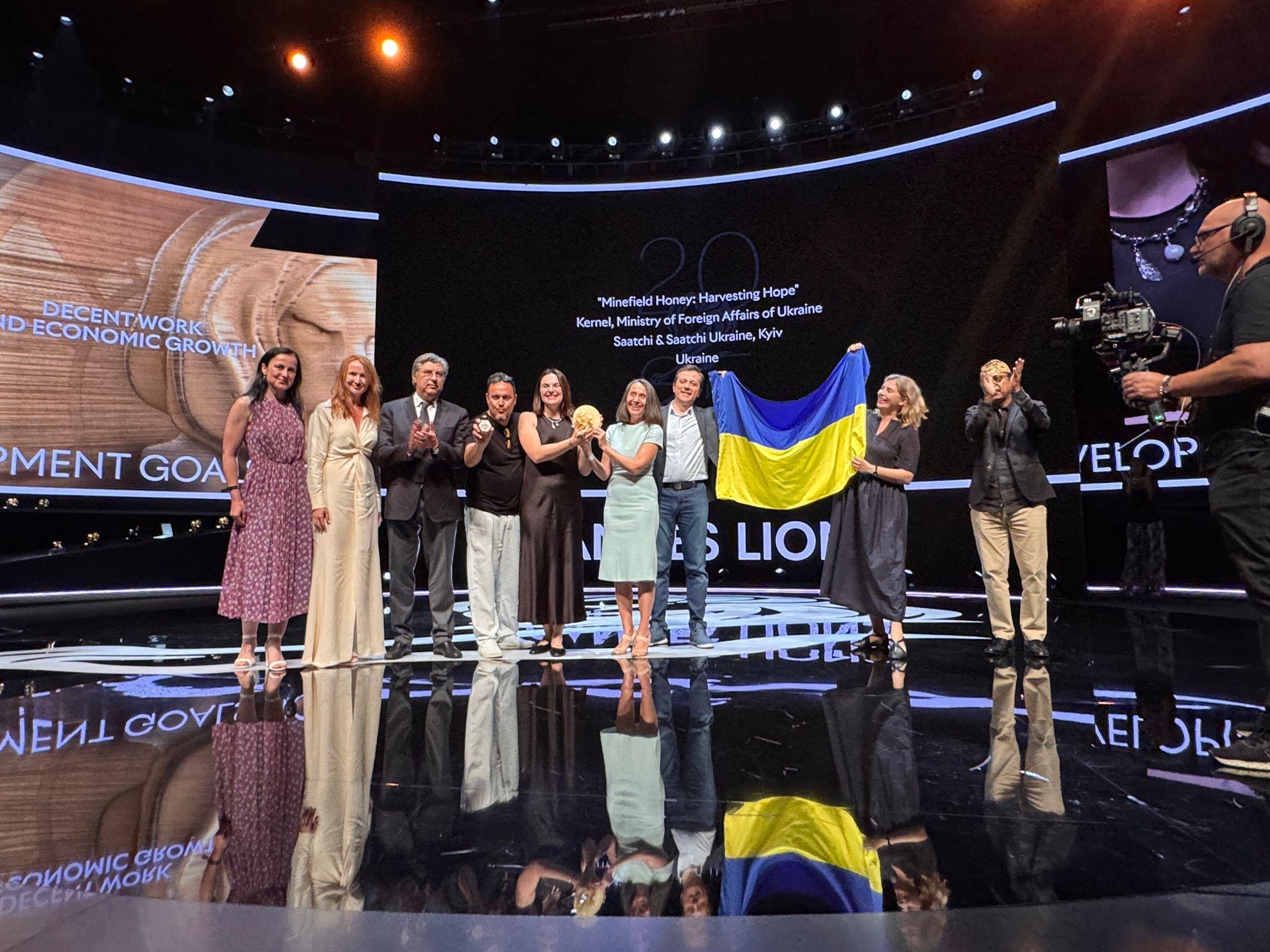 Saatchi & Saatchi Ukraine won Ukraine’s first-ever Cannes Lions Gold